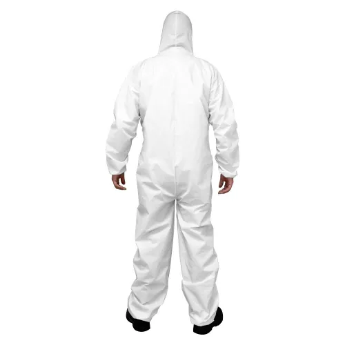 BUZO DESECHABLE CUBRE CIERRE STEELGEN PLUS+ ISP BLANCO - Imagen 2